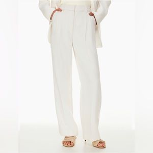 Wilfred The Effortless Pant, size 4, regular length, Light Birch color. NWT.